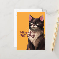 Papel Cat Cortado Arte Pet Care Comida Compro Clín