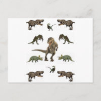 Papel de enrolamento do dinossauro