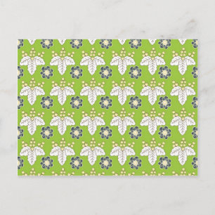 Cartão Postal Papel de parede de Primavera de padrão flexível ve