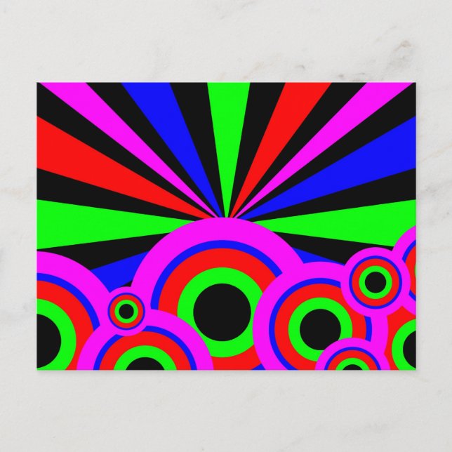 Cartão Postal Papel de Parede RGB (Frente)