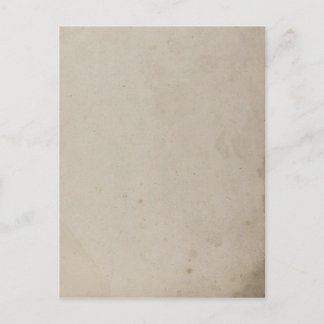 Cartão Postal Papel Kraft velho, escorregadio