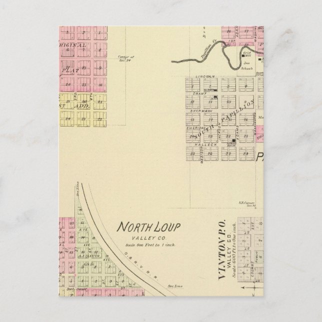 Cartão Postal Papillion, Nebraska (Frente)