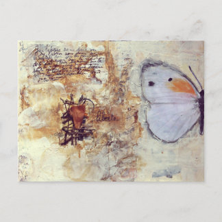 Cartão Postal papillon