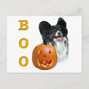 Cartão Postal Papillon Boo
