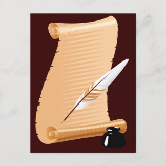 Cartão Postal papiro