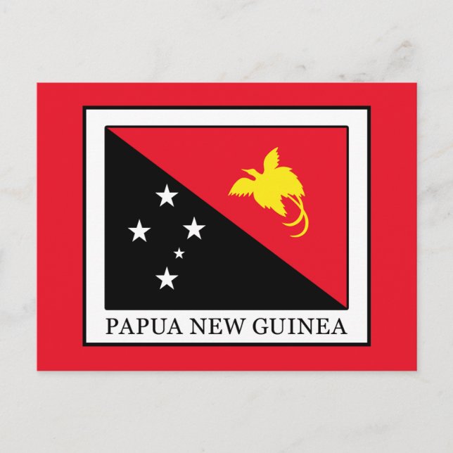 Cartão Postal Papua-Nova Guiné (Frente)