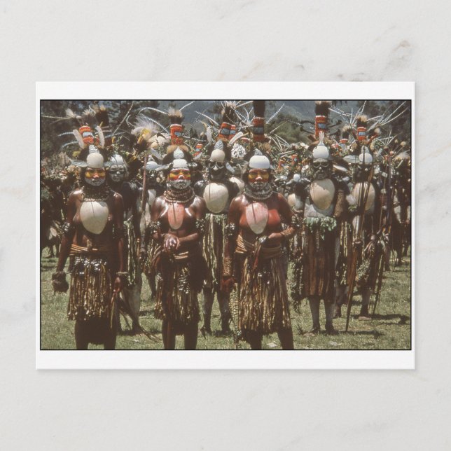 Cartão postal Papua Nova Guiné (Frente)