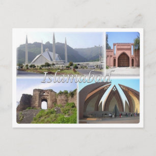 Cartão Postal Paquistão - Islamabad -