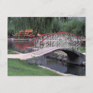 Cartão Postal Paquistão, região de Skardu. Shangri La Lodge