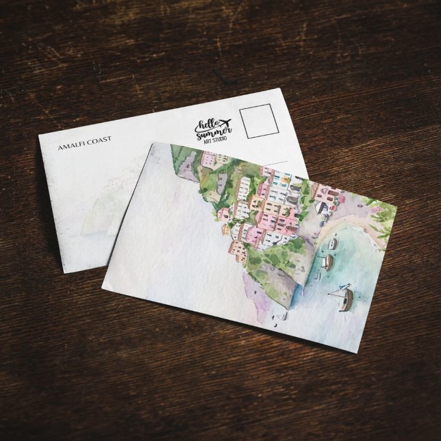 Cartão postal para a Amalfi - Itália (Criador carregado)