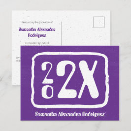 Cartão postal para a Formatação do Ano da Classe F