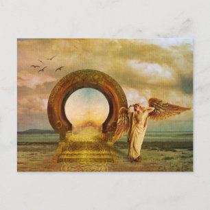 Cartão postal para a Índia