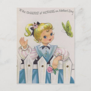 Cartão Postal Para a mais doce das mães