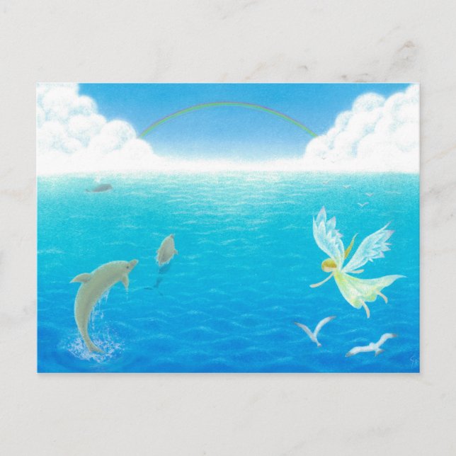 Cartão Postal Para além do horizonte (Frente)