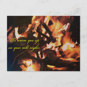 Cartão Postal Para aquecê-lo em suas noites frias