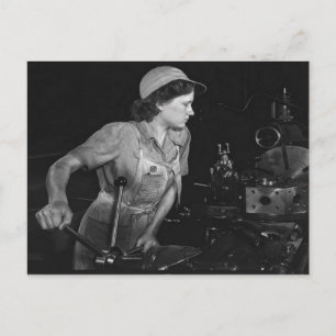 Cartão postal para as mulheres da Segunda Guerra M