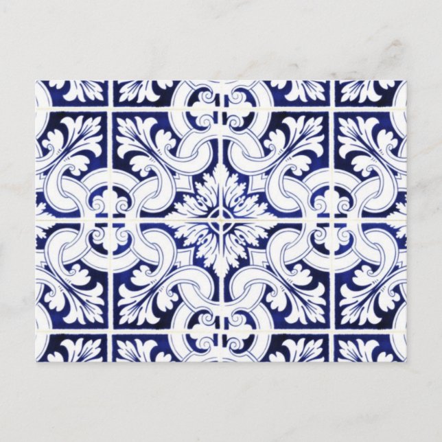 Cartão postal para Azulejos cerâmicos (Frente)