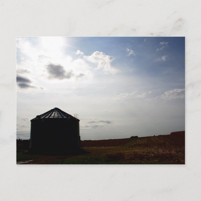 Cartão Postal Para baixo na fazenda… (Frente)