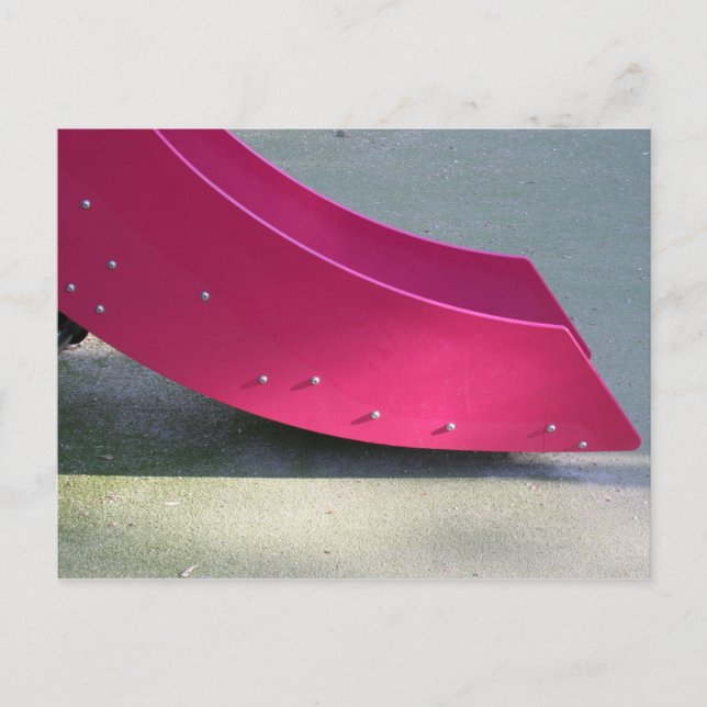 Cartão postal para crianças 28 Red Slide (Frente)