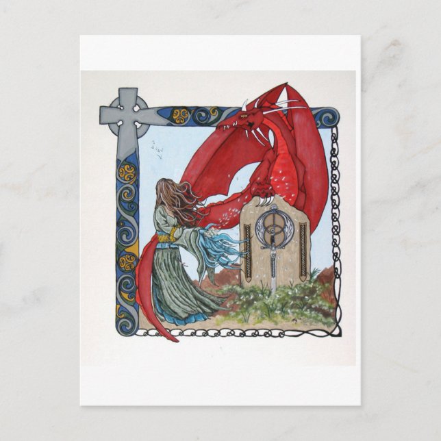 Cartão Postal Para despertar um cartão-postal do rei (Frente)