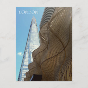 Cartão postal para exibição do London Shard