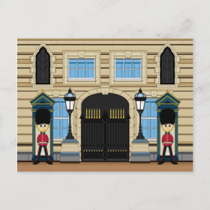 Cartão Postal para Guardas do Palácio Real Brit