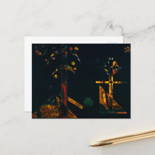 Cartão Postal Para Nina no Natal de Wassily Kandinsky