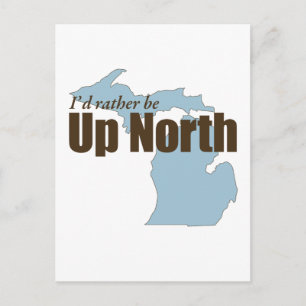 Cartão Postal Para norte - Michigan