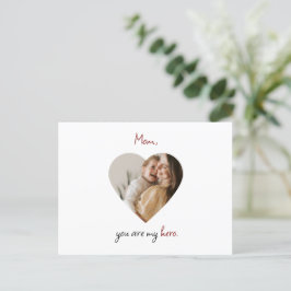Cartão postal para o Dia da Mãe Personalizado
