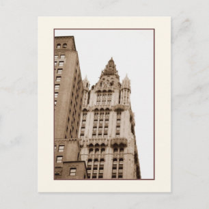 Cartão postal para o edifício Woolworth