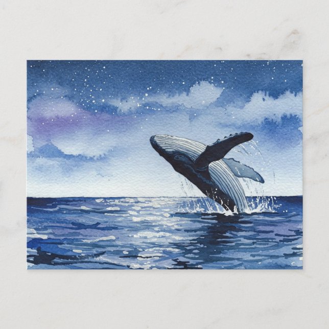 Cartão postal para o Oceano Baleoso (Frente)