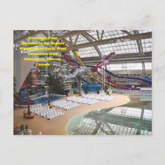 Cartão postal para o Parque da Água de Qualquer Um
