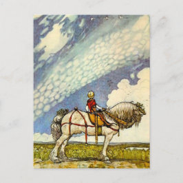 Cartão Postal “Para o vasto mundo” por John Bauer