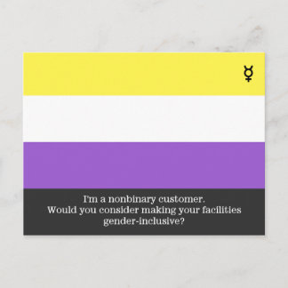 Cartão postal para os gestores