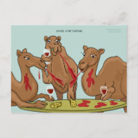 Cartão postal para Provando de Camel Wine