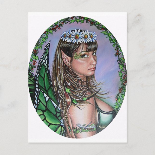 Cartão Postal Para sempre. (Frente)