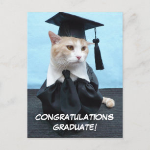 Cartão Postal Parabéns Graduado!