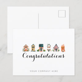 Cartão Postal Parabéns Imobiliário Novo Proprietário