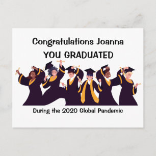 Cartão Postal Parabéns na sua graduação 2020