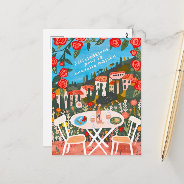 Cartão Postal Parabéns Nova Casa Vistas Campestres (Frente/Verso In Situ)