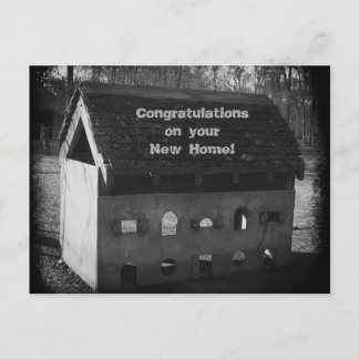 Cartão Postal Parabéns novo lar