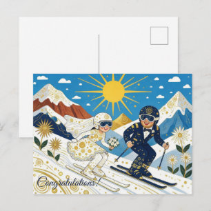 Cartão Postal Parabéns pelo Casamento