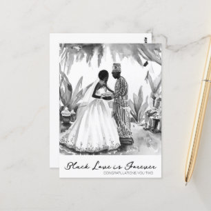 Cartão Postal Parabéns pelo seu casamento