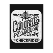 Parabéns por ter passado o cheque!