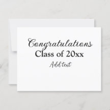 Parabéns simples de formatura adicionar turma mini