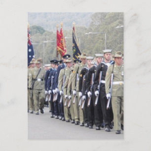 Cartão Postal Parada ANZAC