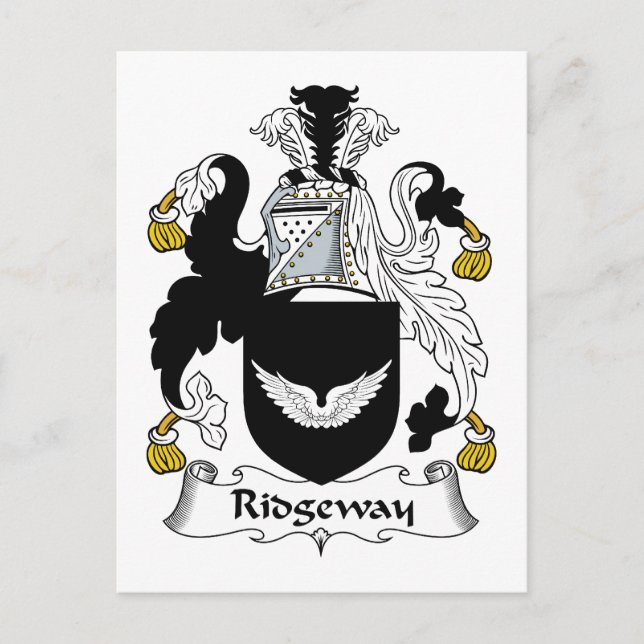Cartão Postal Parada da Família Ridgeway (Frente)
