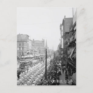 Cartão Postal Parada do Dia do Trabalho