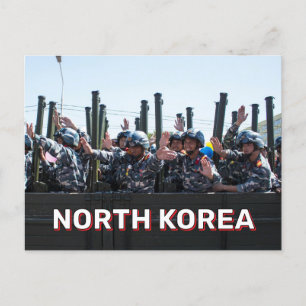 Cartão Postal Parada Militar Na Coreia Do Norte