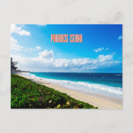 Cartão Postal Paradise Beach